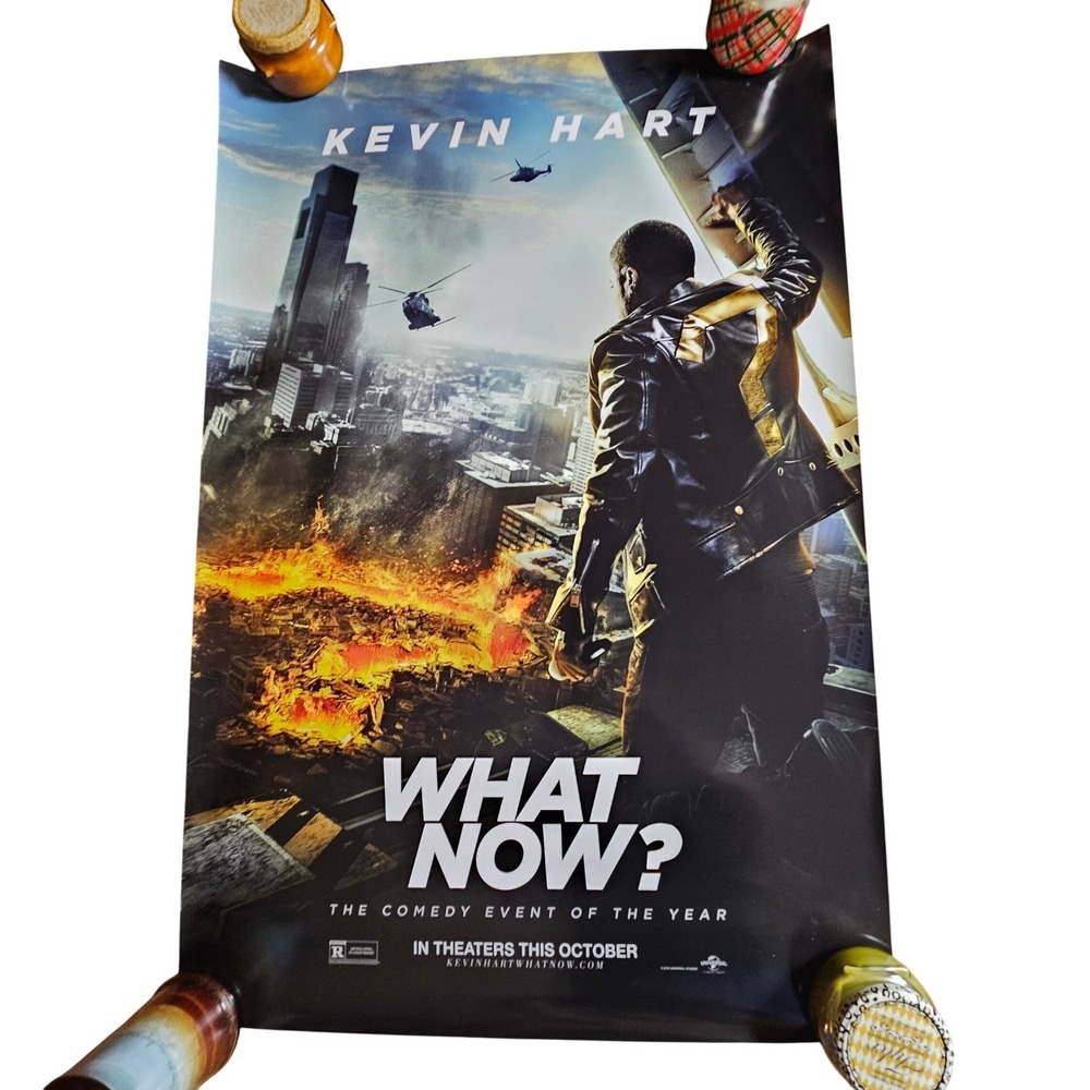 Kevin Hart:‎ What Now? 2016 Original Advance Movie Poster 27x40 Comedy D/S